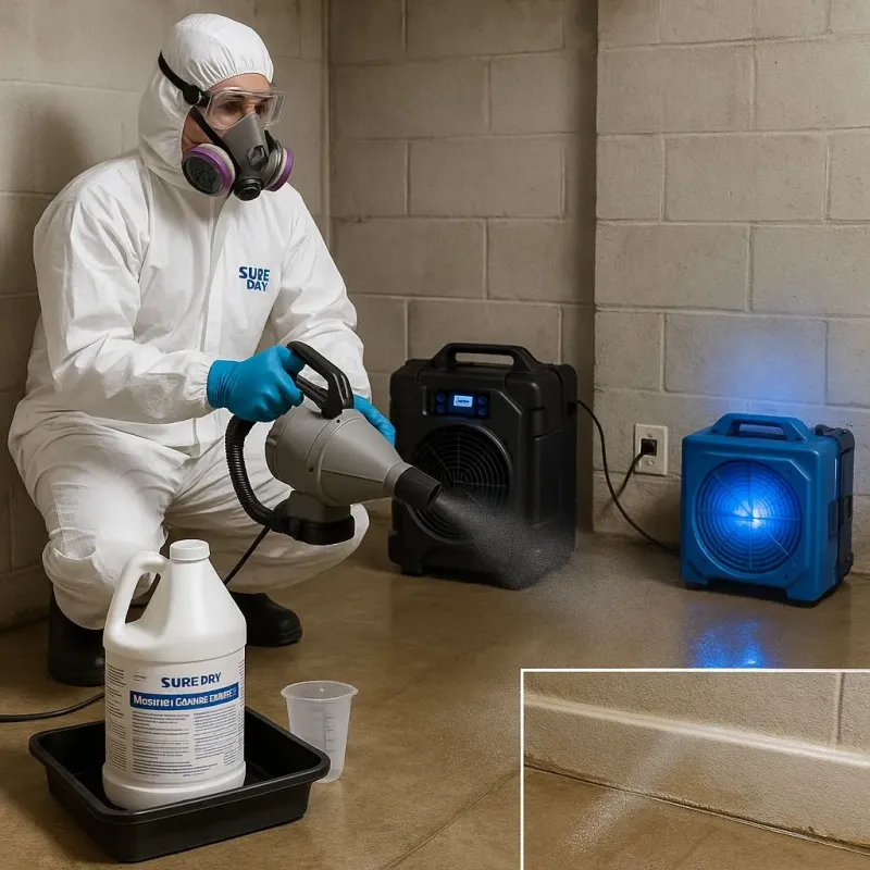 Sanitization and Odor Removal process in Fords, NJ
