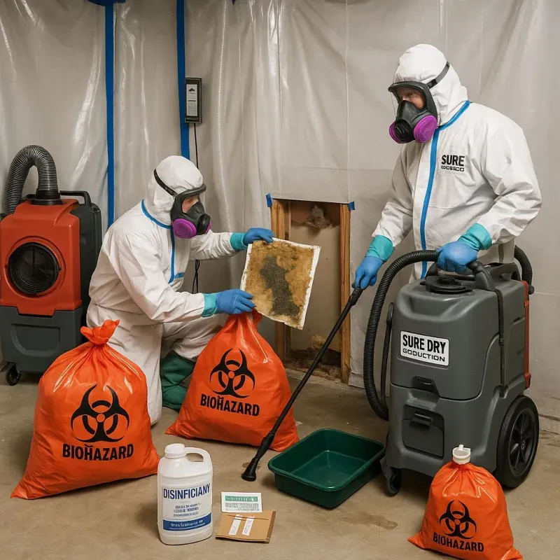 Contaminated Water Handling Protocols process in Fords, NJ