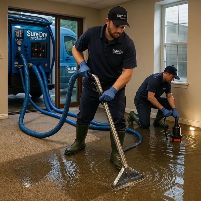 Water Extraction and Removal process in Fords, NJ